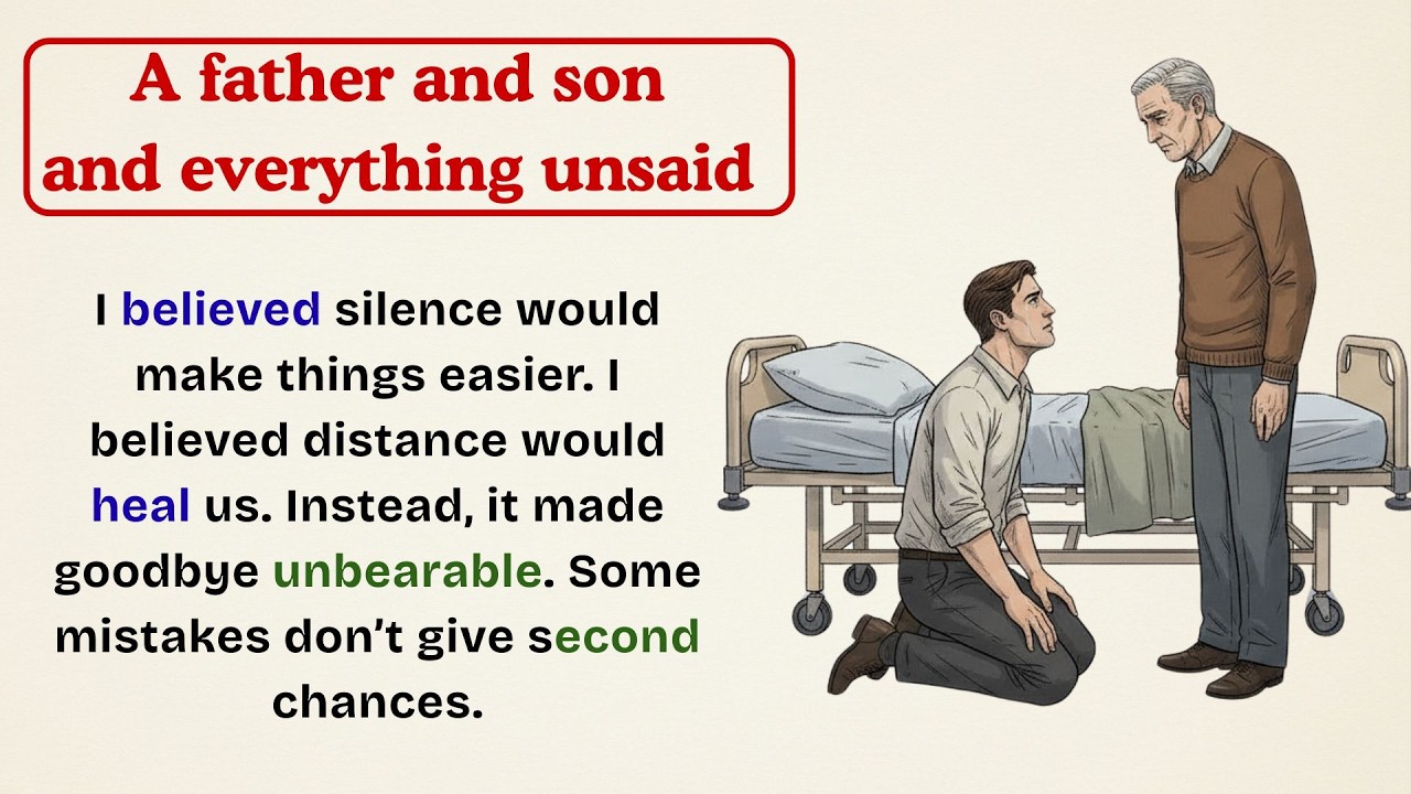 Learn English with Stories ⭐ | A Father and a Son Regret | English Listening & Speaking Practice