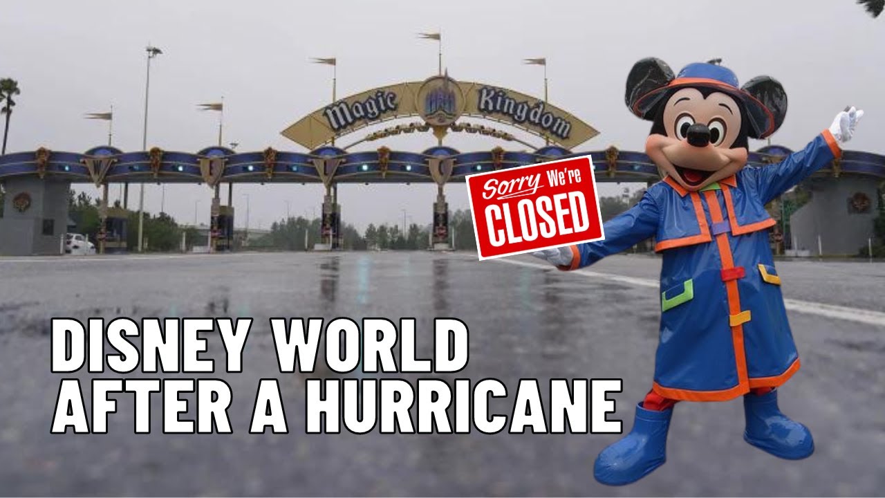 Как выглядит Walt Disney World после урагана (Иэн)!
