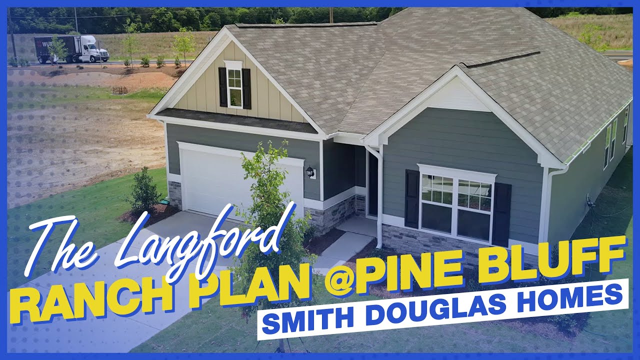 Beautiful Ranch Home! Langford Model in Pine Bluff  | Smith Douglas Homes