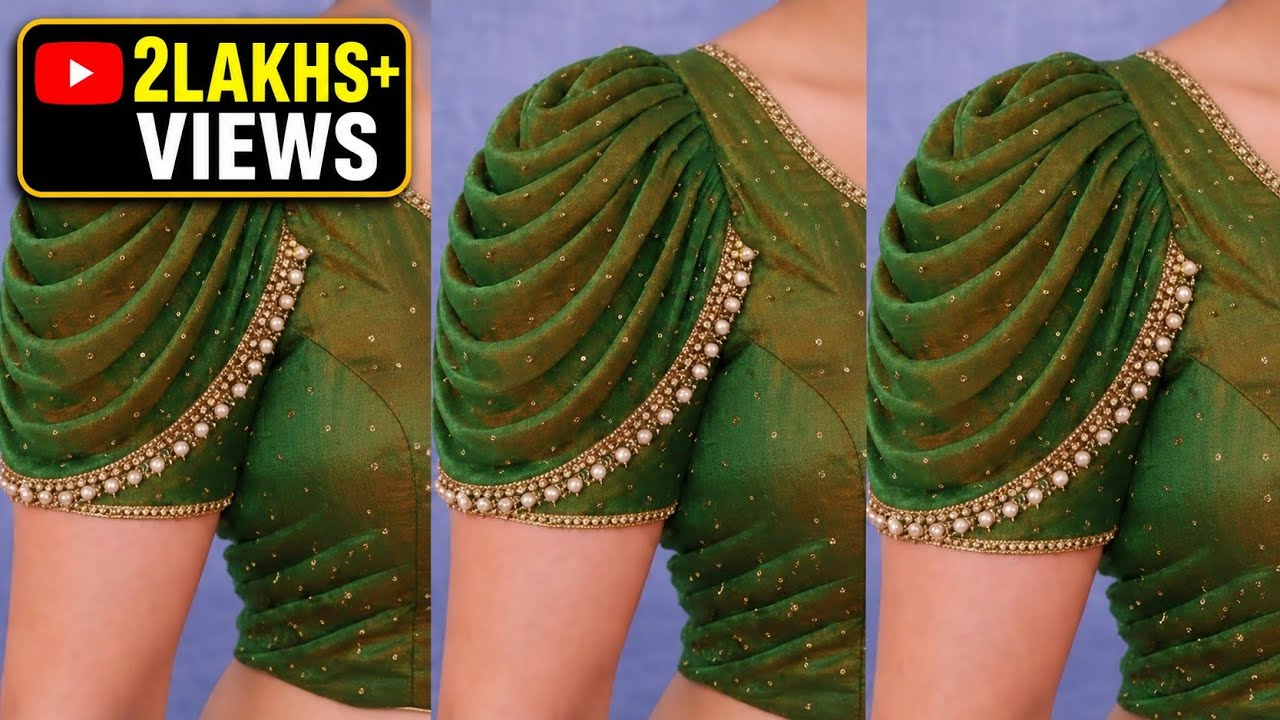 Trending Sleeve Design Cutting & Stitching | Blouse Sleeve Design | बाजू की डिजाइन । Sleeve Design||