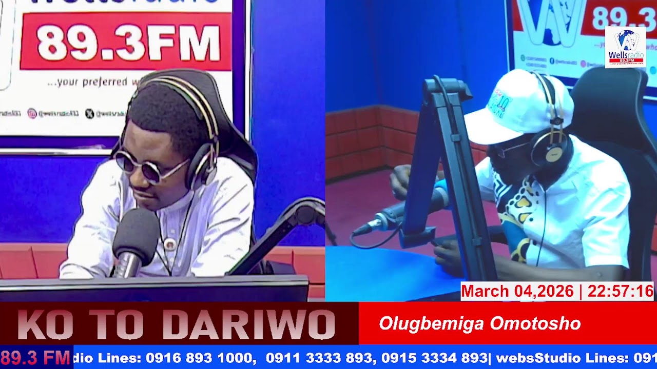 KO TO DARIWO pelu Olugbemiga Omotosho