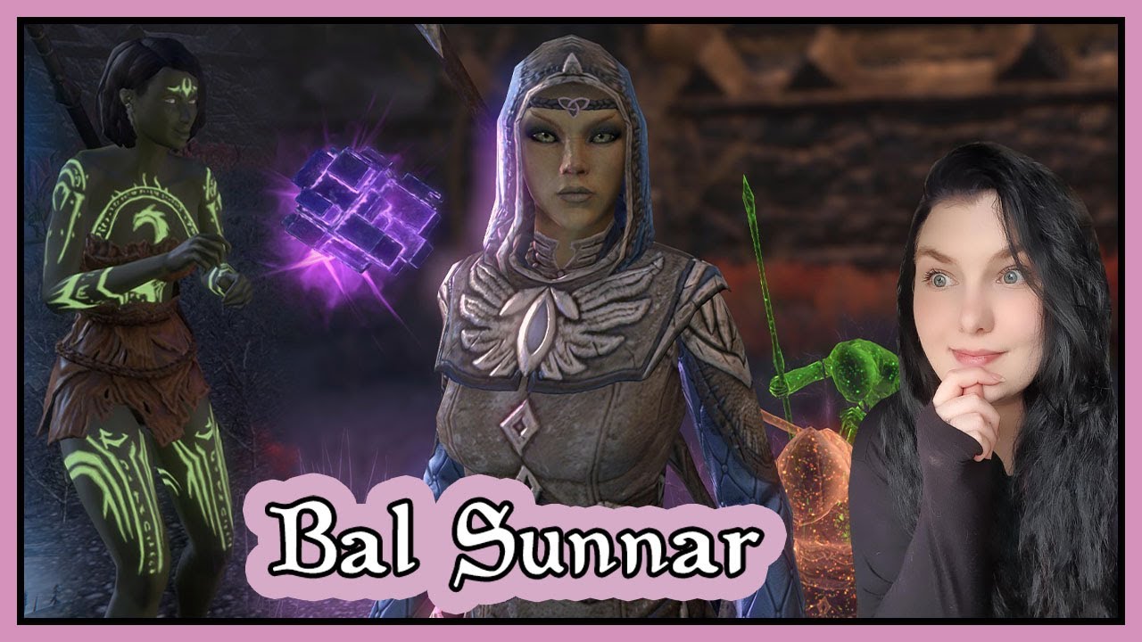 Elder Scrolls Online - Bal Sunnar Dungeon - Veteran - First Time Playthrough - Healer