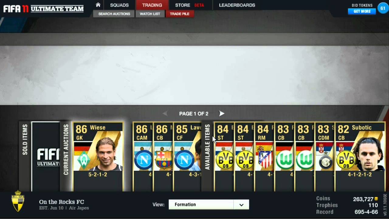 FIFA 11 Ultimate Team - 450k Power Hour