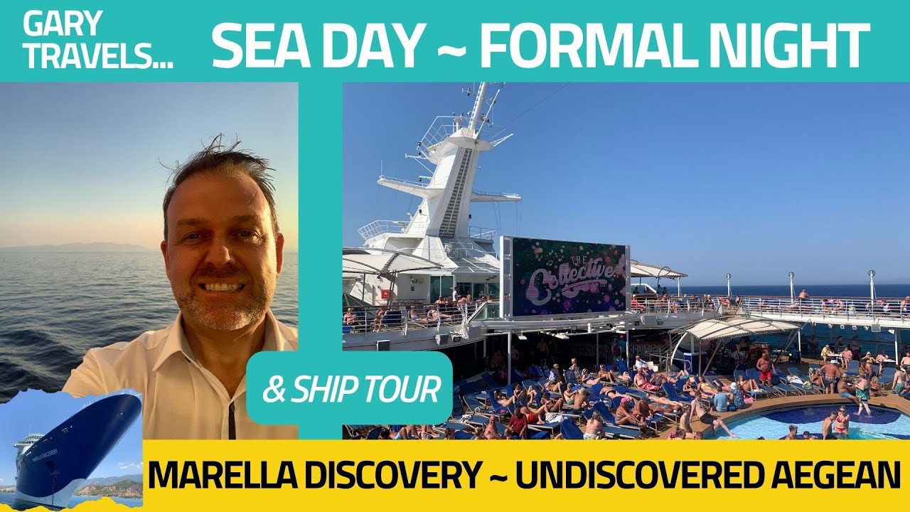 MARELLA DISCOVERY | Ship Tour & Sea Day | Solo Cruise | Undiscovered Aegean