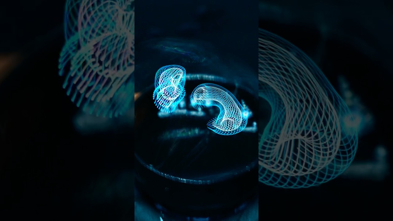 3D Bubble Cymatics!🫧🌀 #bubble #3d #cymatics
