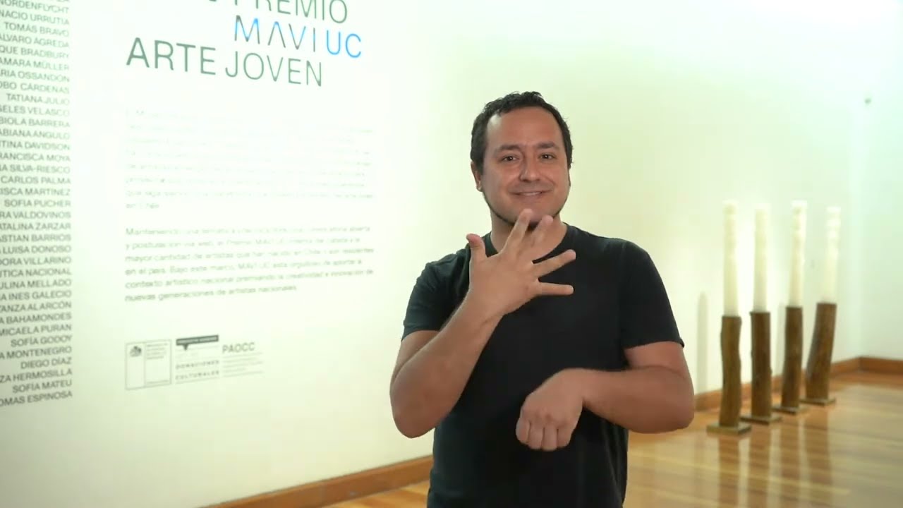 Exposición XV Premio MAVI UC Arte Joven para personas sordas o con dificultades auditivas
