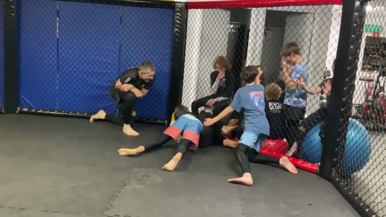 SBG Kids tag team 2024 Jax and Tristan vs Josh and Will