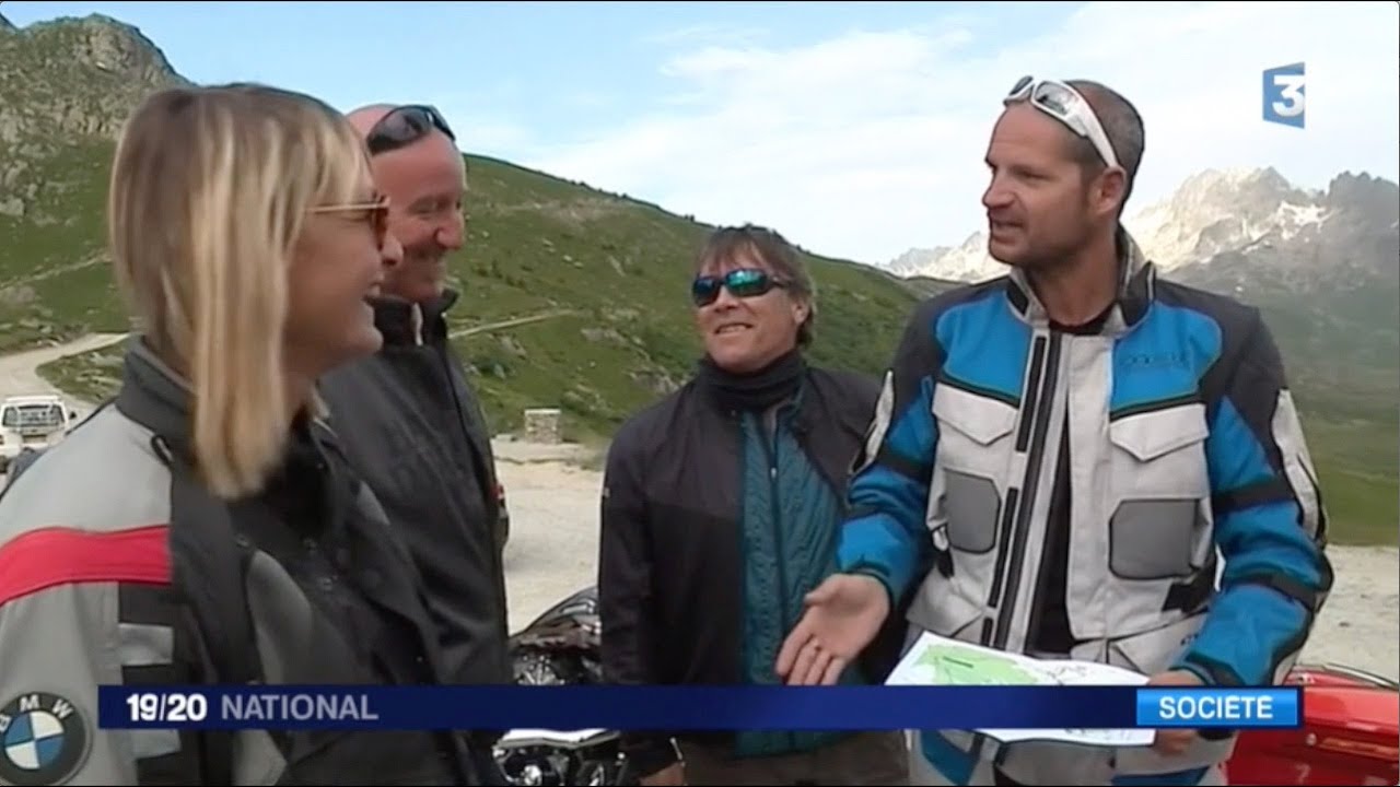 Reportage Routes et Motards avec France 3 - Les motards de plus de 50 ans