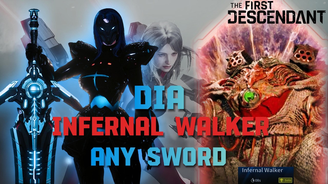 TFD - DIA INFERNAL WALKER MADE EASY ( 8s ) | ANY SWORD