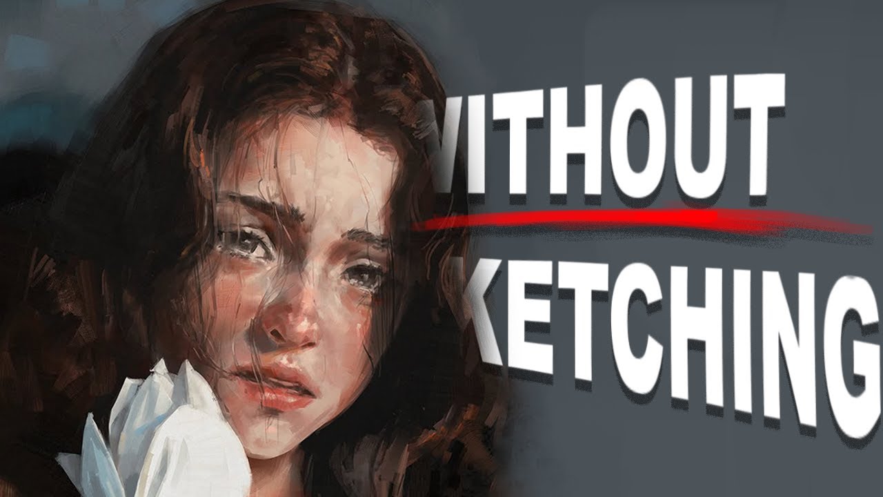 How Pros really draw! WITHOUT SKETCHING EDITION