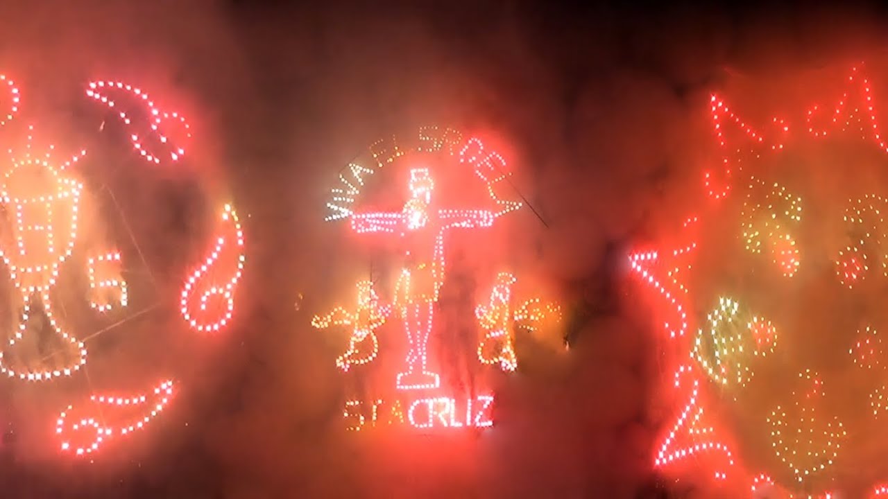 Fuegos Artificiales 2 de Mayo Santa Cruz Papalutla 2023
