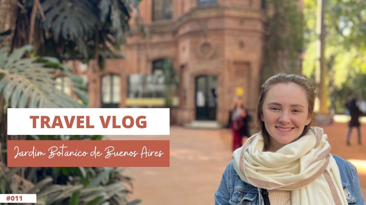 VLOG DE VIAGEM EM BUENOS AIRES | Jardim botanico #palermo #buenosaires