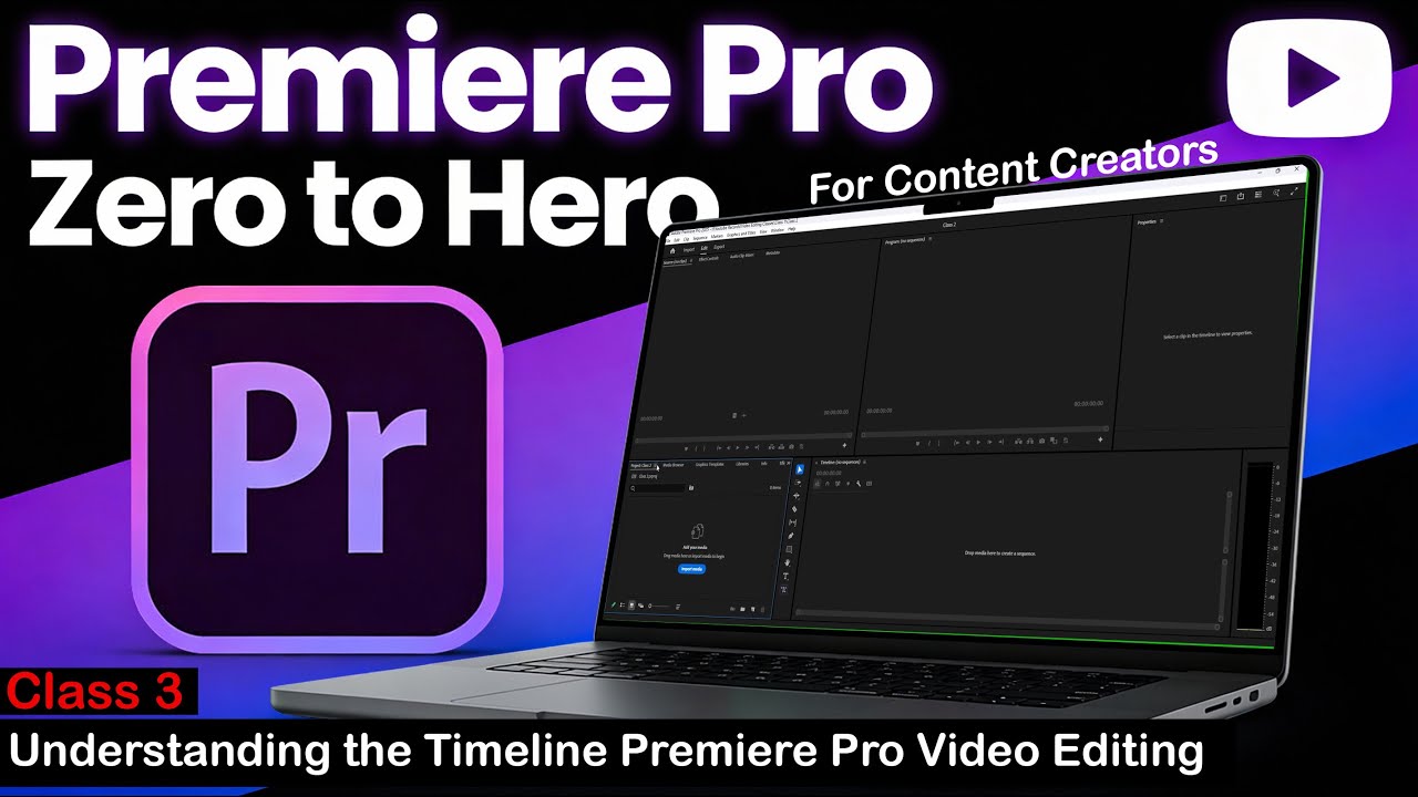 Premiere Pro Timeline Secrets | Beginners Complete Guide 2026 | Edit 10x Faster | Class 3