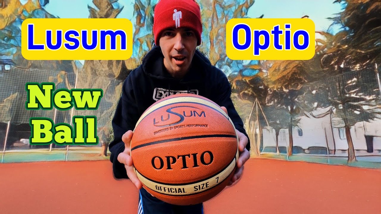 Lusum Optio Basketball - New Basketballs please 😁🏀
