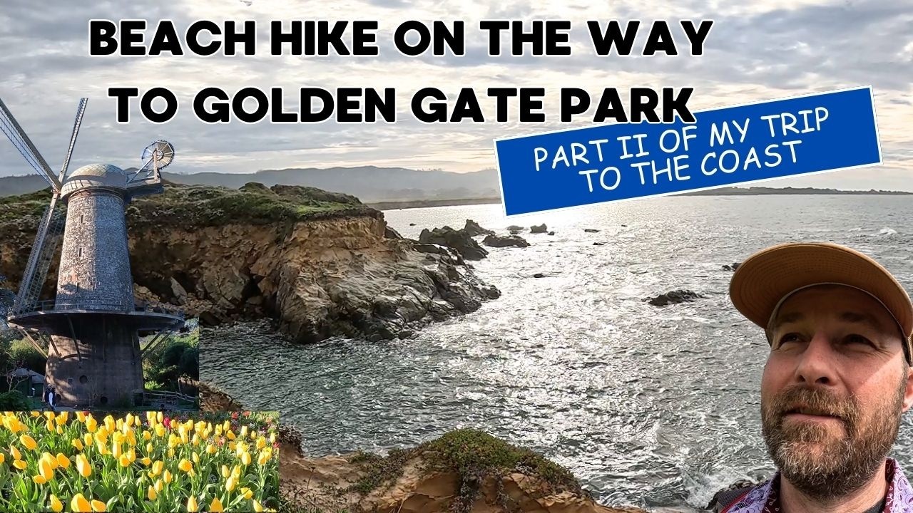 Поход по пляжу по пути в парк Голден Гейт в Сан-Франциско. Часть II моей поездки на побережье.