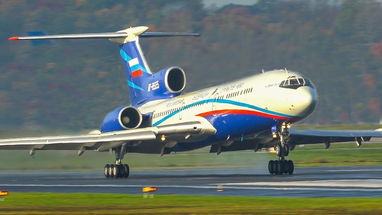 BOEING 727 vs. TUPOLEV TU-154 - LANDING + DEPARTURE - Which one do you like more? (4K)