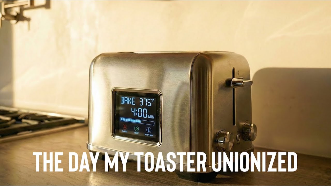 The Day My Toaster Unionized [Ai Movie] [4K] Created By Stephen Horn