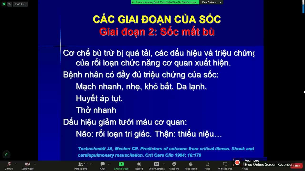 TIẾP CẬN PH&Acirc;N LOẠI SỐC | BS CKII. B&ugrave;i Xu&acirc;n Ph&uacute;c