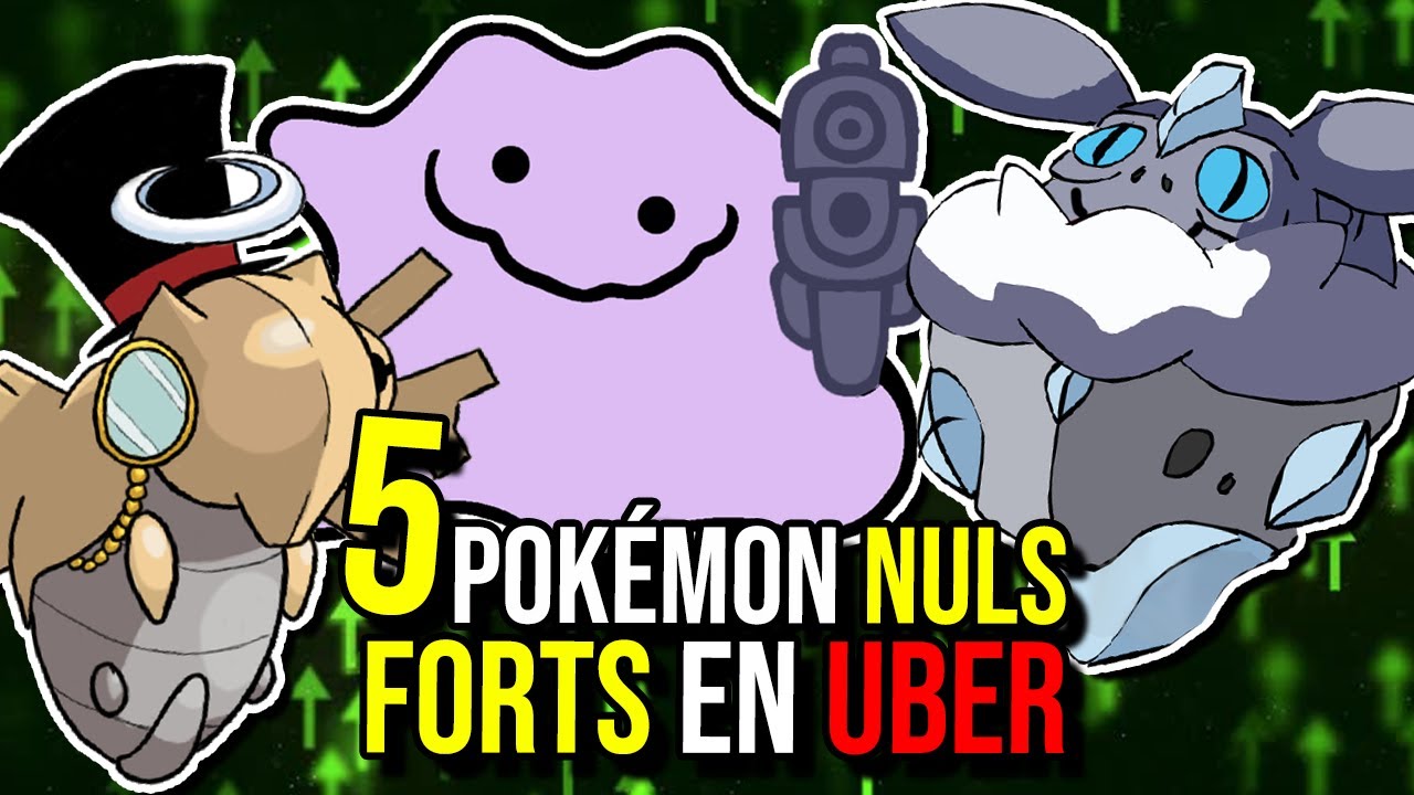 5 POKÉMON FORTS EN UBER MAIS NUL EN TEMPS NORMAL