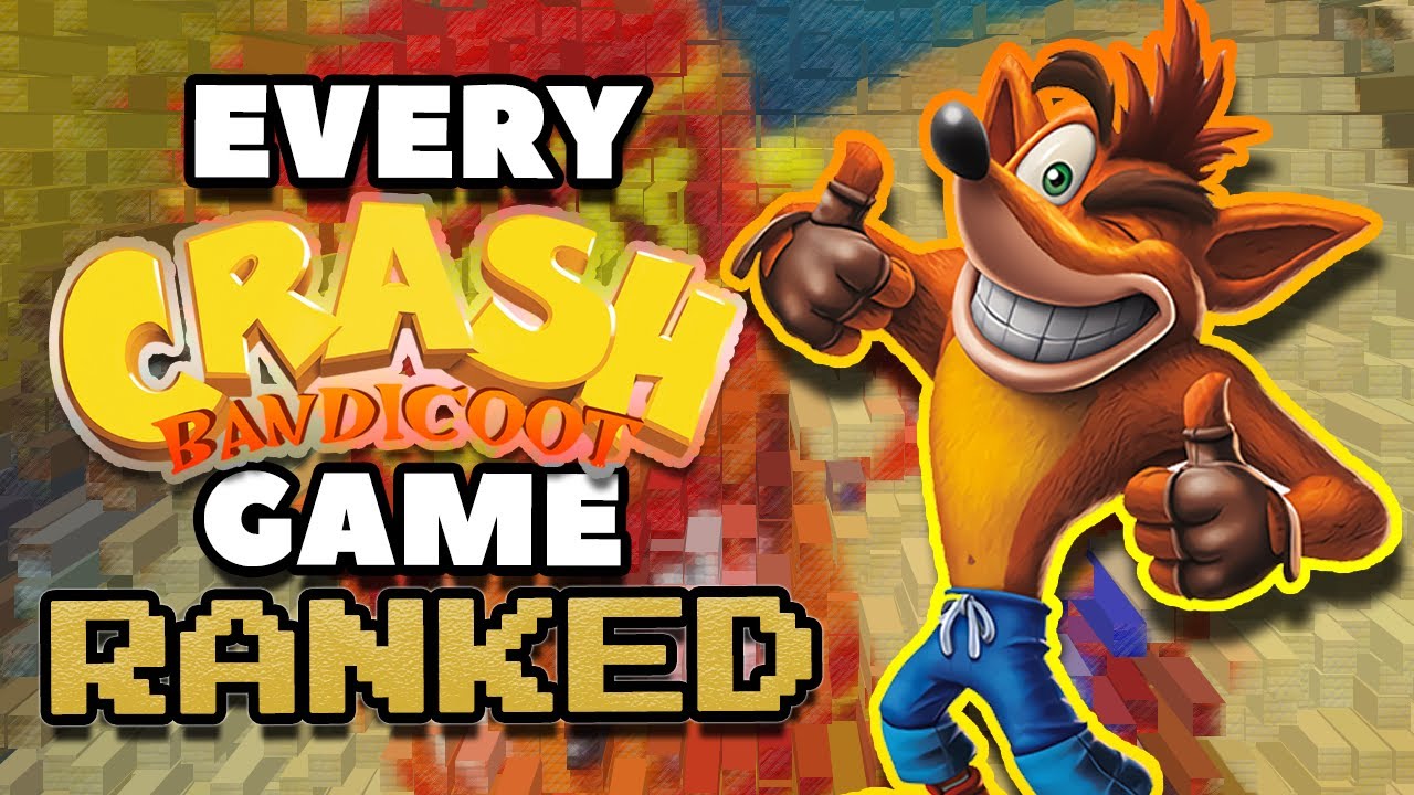 Every Crash Bandicoot Game Ranked From Worst to Best (Top 20 Crash Games)