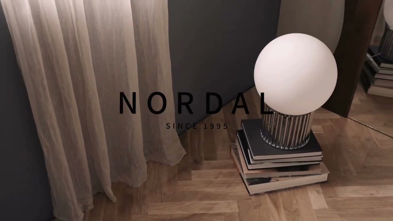 Organic-Shaped Mirror by Nordal | Natural Wood Elegance for Nordic Homes 🪞