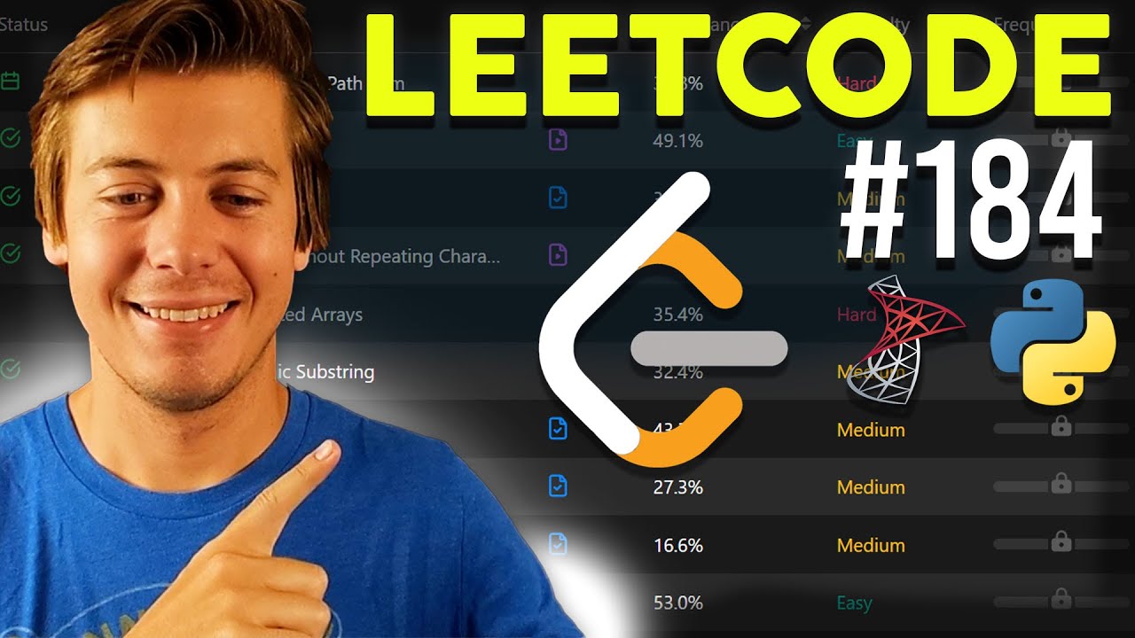 LeetCode 184 – Department Highest Salary (Python and SQL) [MEDIUM]