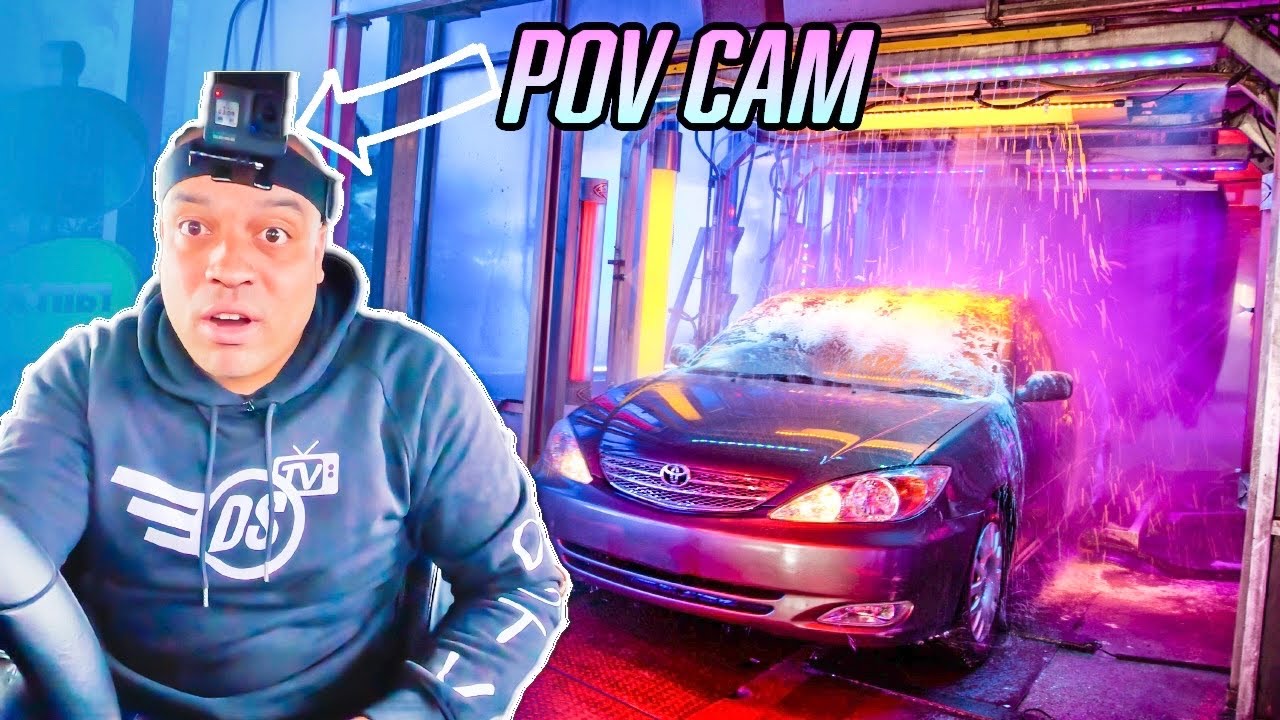 First Drive Through A Car Wash