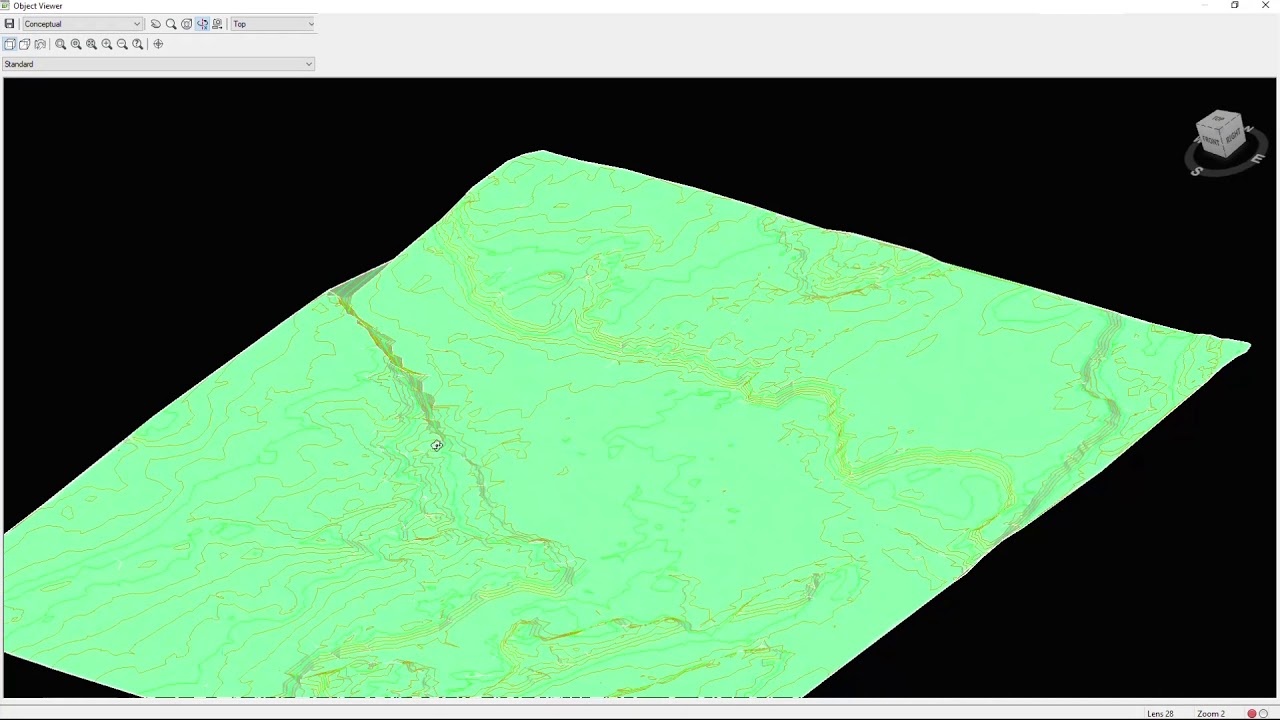 Civil 3D Points and Surfaces
