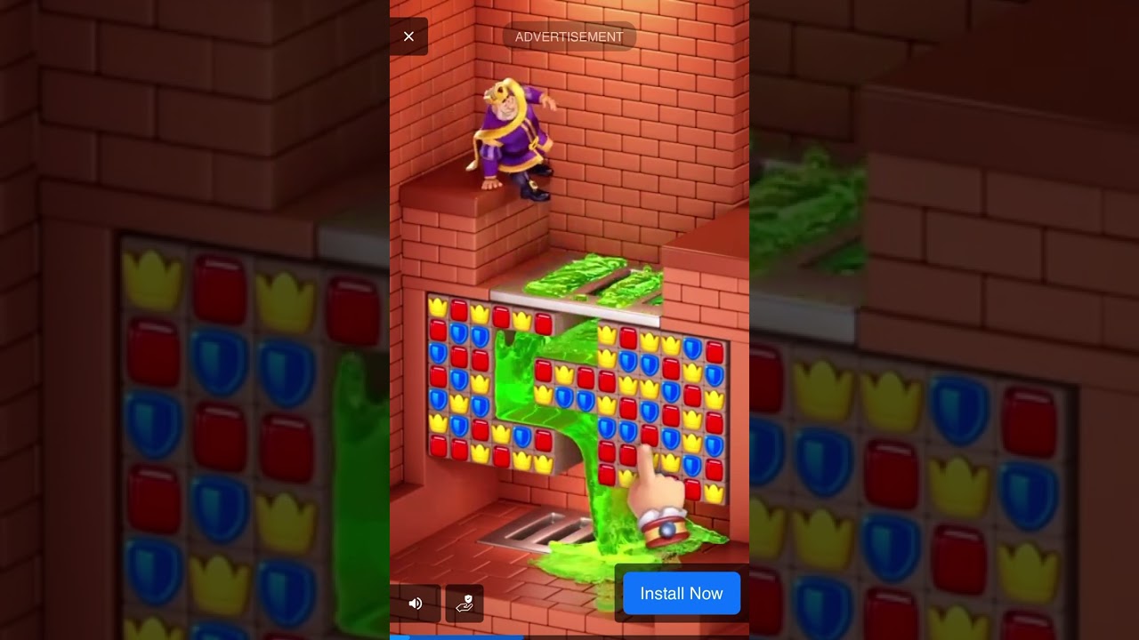 Royal Match Ads | Lava / Toxic Water & Dragon Snake / Toxic Water