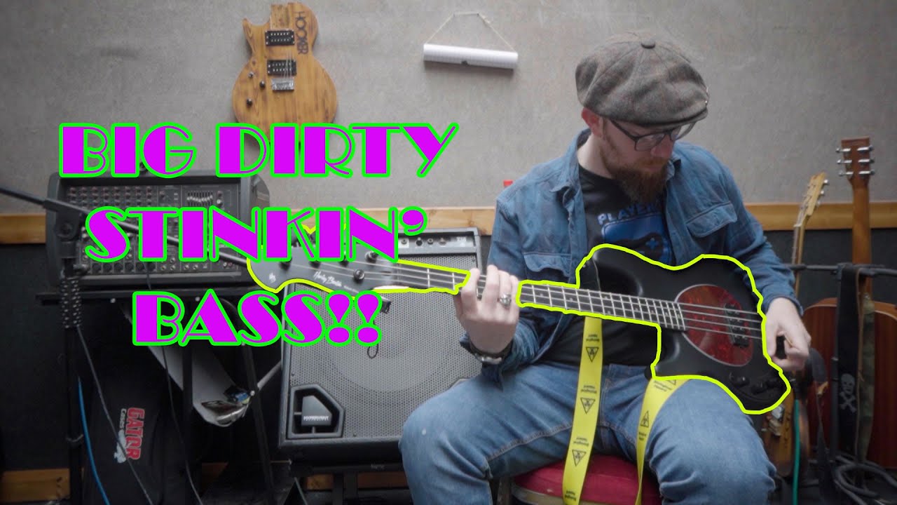 Harley Benton MB-4 LH SBK Sound Test!!