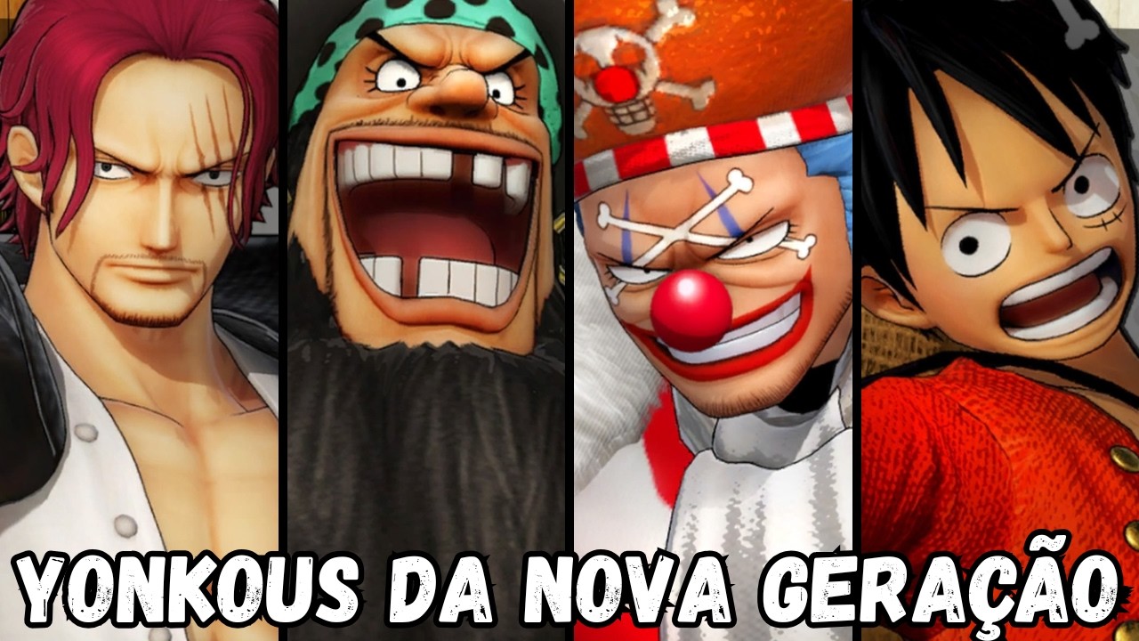 YONKOUS DA NOVA GERAÇÃO! LUFFY, BARBA NEGRA E BUGGY – OPW4 PS5 (PARTE 2)