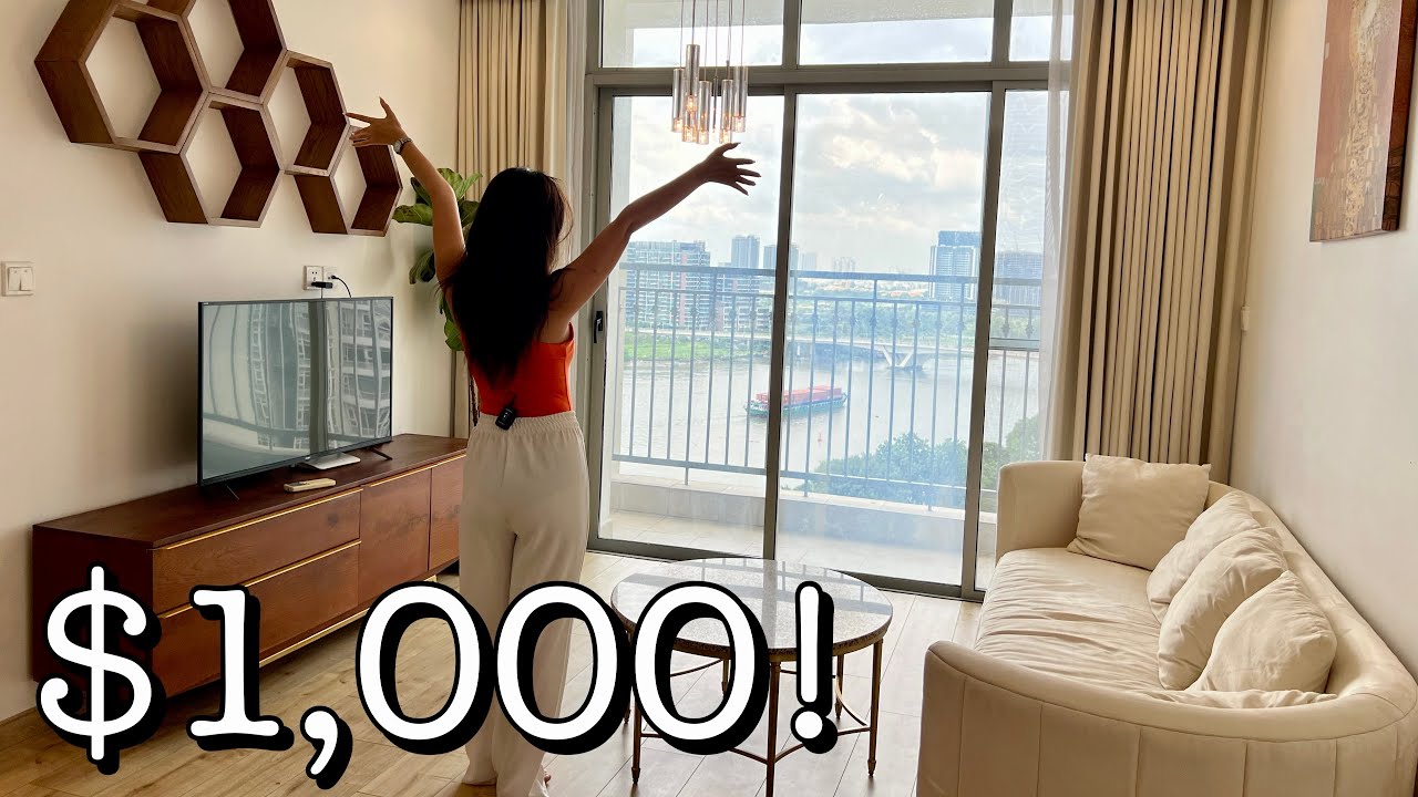24,000,000 VND ($1000) Per Month Luxury Sky View Condo in Ho Chi Minh City, Vietnam