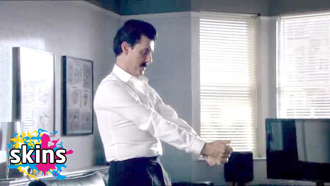 Matty's Dad Forces Him To Sign A Contract - Skins