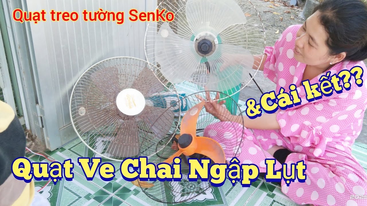 Fan| Quạt Treo Senko ve chai và cái kết?? | Sửa quạt điện tại nhà 