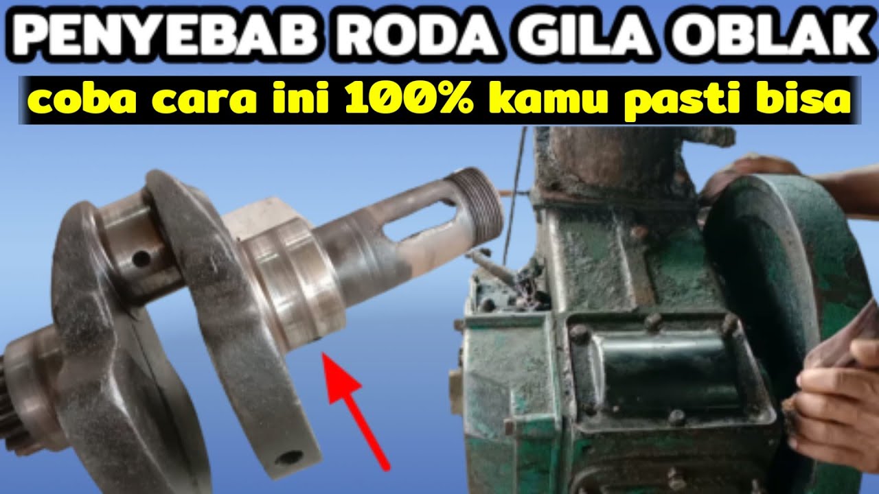 Cara slep As Kruk disel Dongfeng S195 ,12 Pk Oblak Tanpa di Bubut