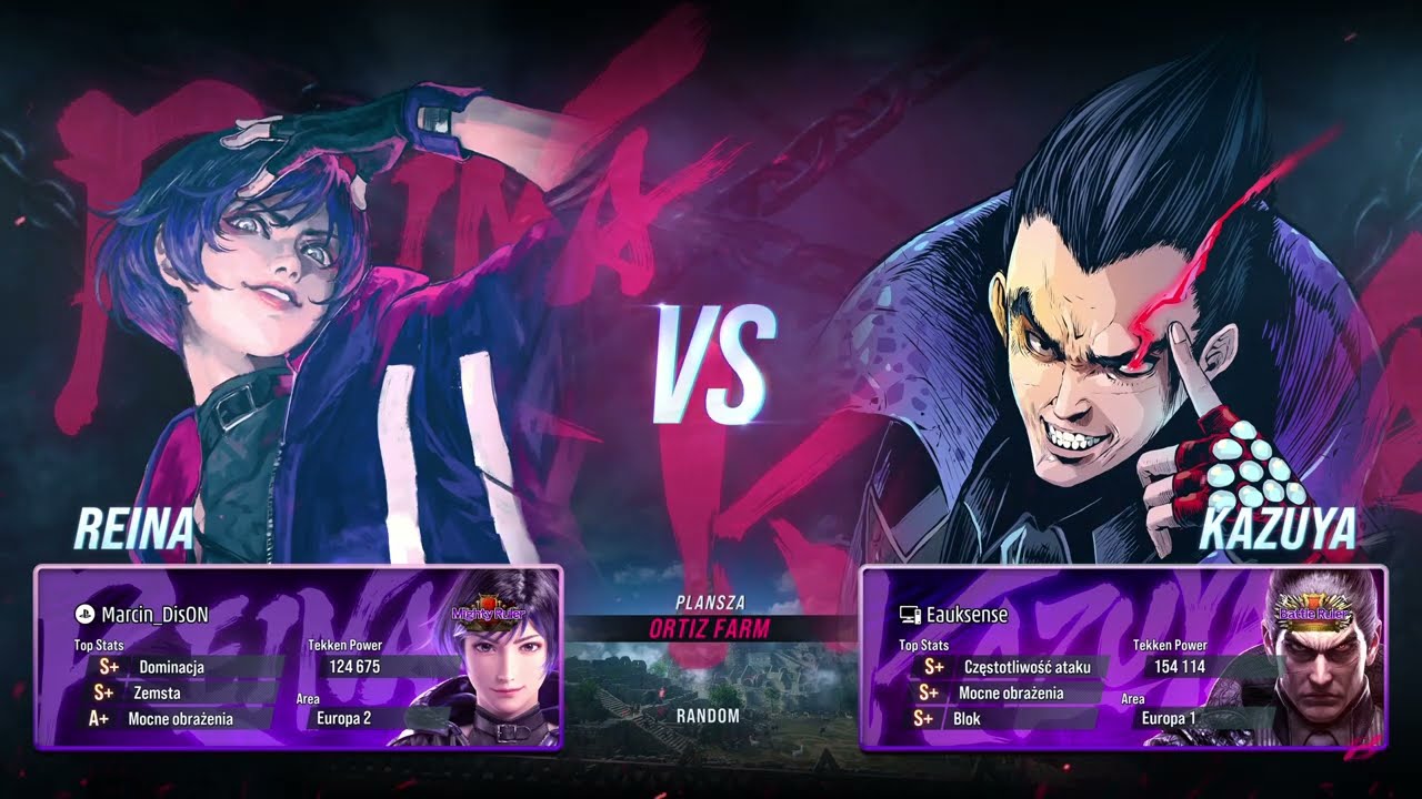TEKKEN 8 - Reina - PL - Normal online gameplay level - 72 - PS5 Pro
