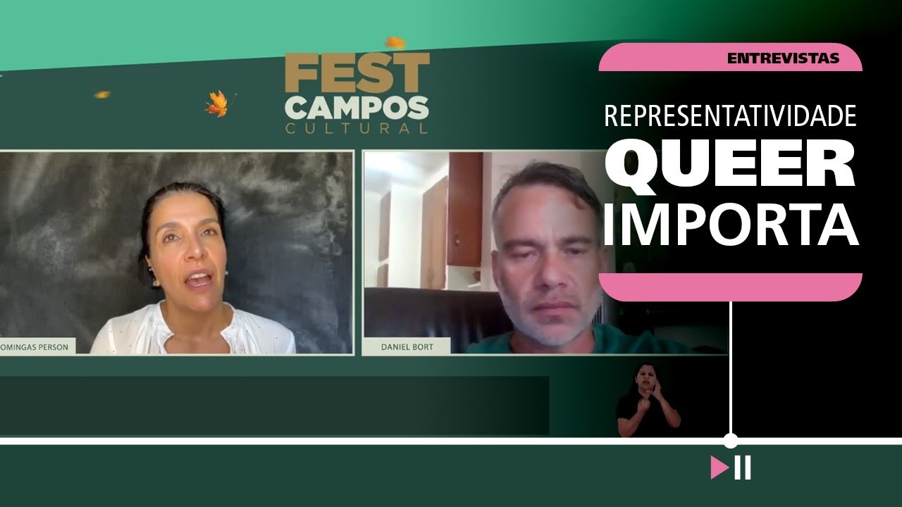 REPRESENTATIVIDADE QUEER IMPORTA | FestCampos Talks 2022
