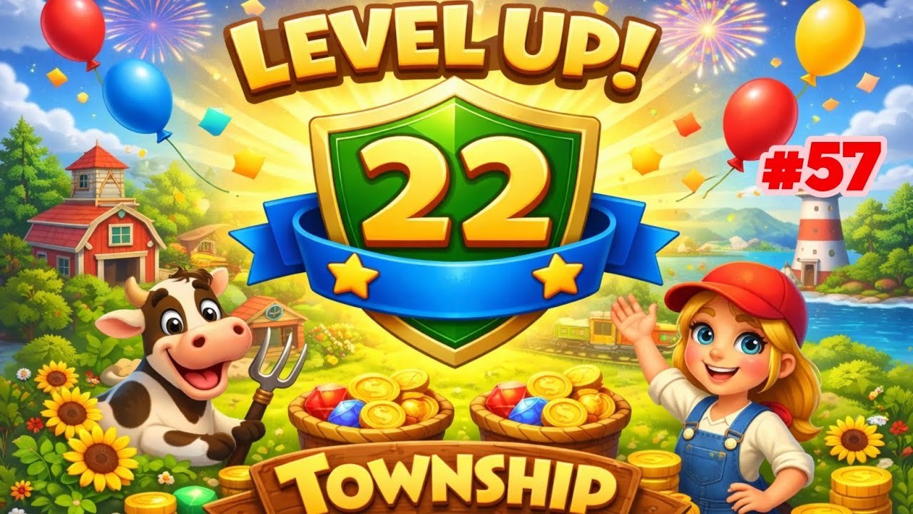 Township Gameplay Walkthrough: How To Play Township #gaming #township #57 - level 22