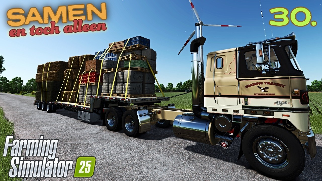 Samen en toch alleen | 30 | DE LAATSE RONDE | Farming Simulator 25 (Nederlands) | #fs25 #ls25