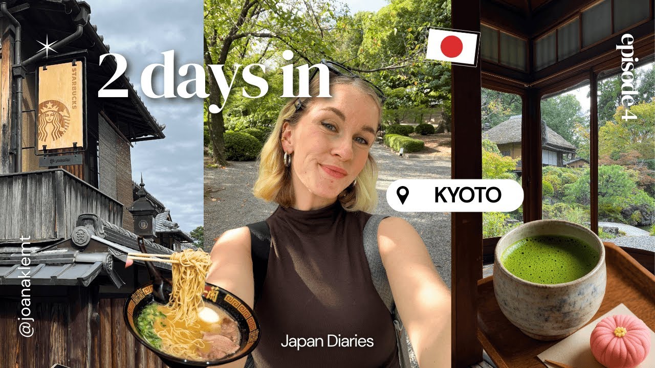 KYOTO in 2 Days | Best Things to Do: Tea Ceremony, Nishiki Market & Hidden Gems | Japan Diaries