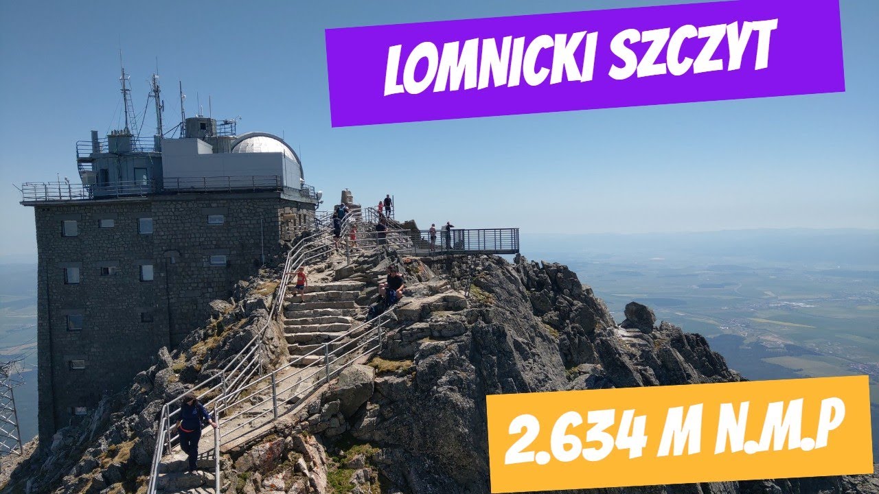Tatry Słowackie - Łomnicki Szczyt- wjazd kolejką krok po kroku