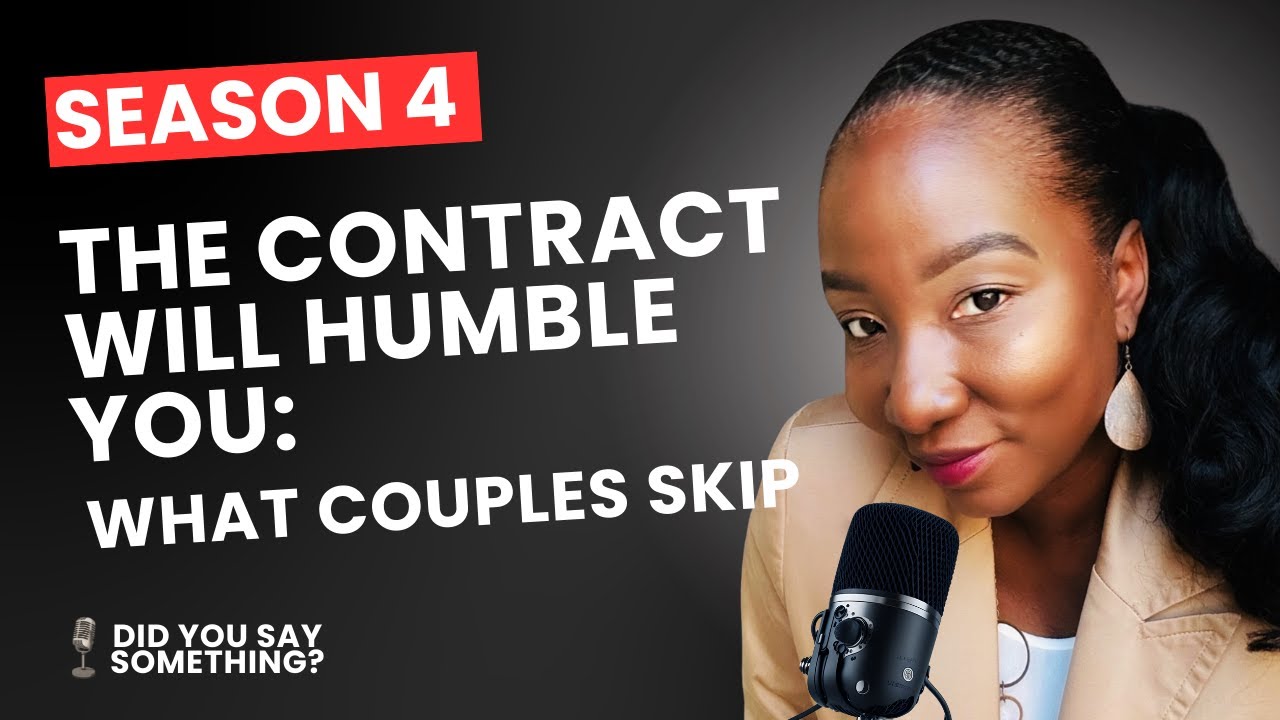 The Contract Will Humble You What Couples Skip