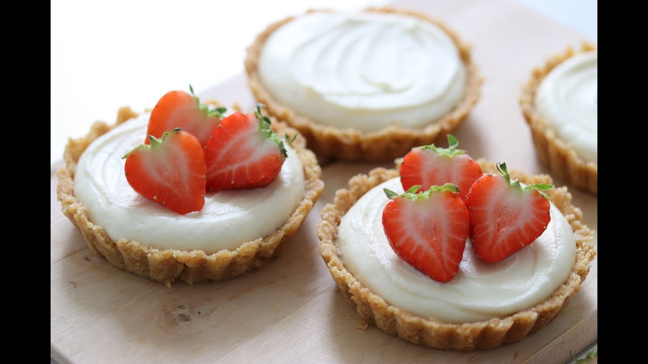 Mascarpone Aardbeientaartjes