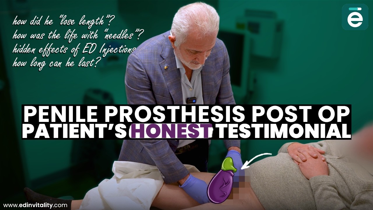 AMAZING! Titan® Coloplast IPP, Edin Vitality Real Patient Testimonial & Post OP Visit