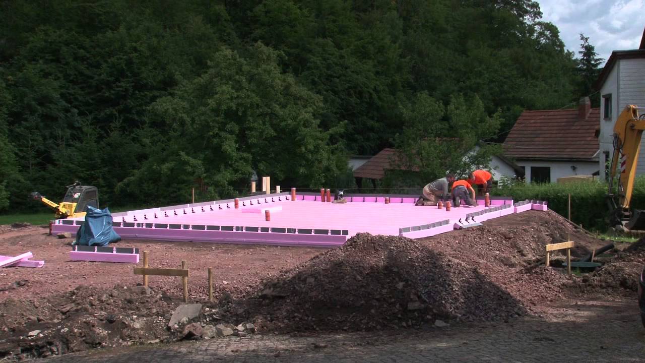 Bodenplattendämmschalung Thermo System von rekord Holzmann