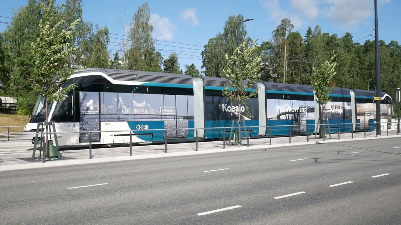 Laajasalon ensimmäiset raitiovaunut