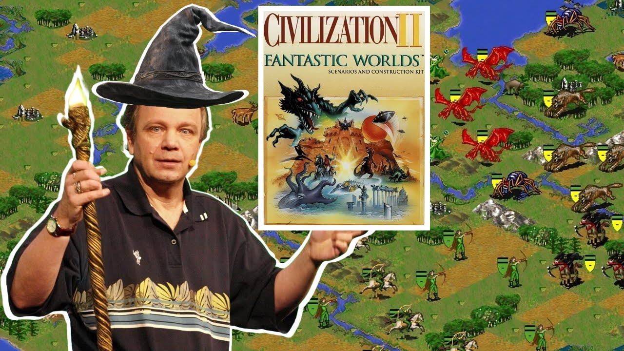 Единственная официальная игра в жанре фэнтези Civilization