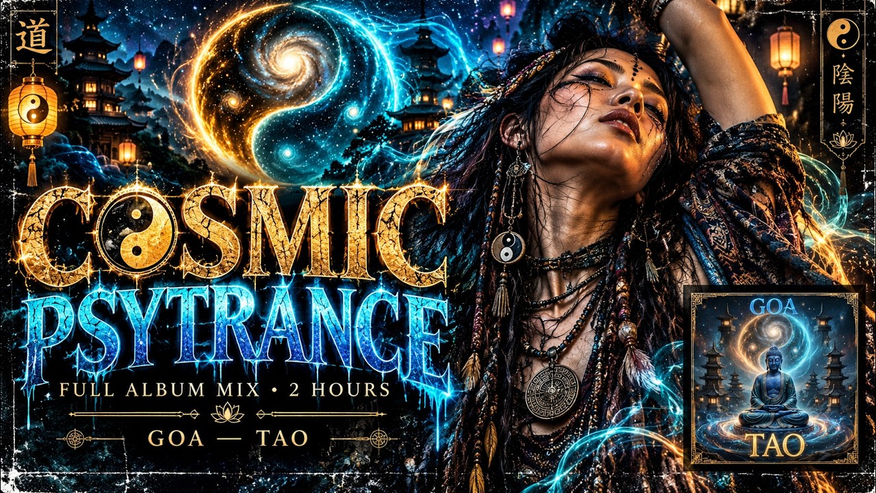 Tao: Cosmic Dimensions Full Album Mix 🎶GOA Psytrance