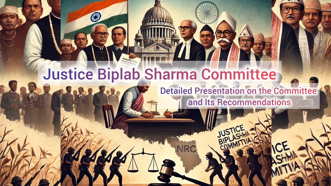 JUSTICE BIPLAB SHARMA COMMITTEE/CLAUSE 6/ASSAM ACCORD