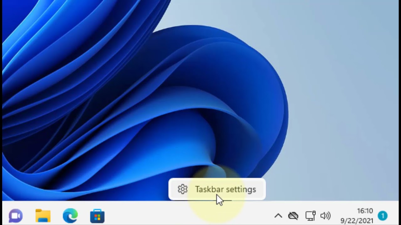 How to hide task view button from windows 11 Taskbar